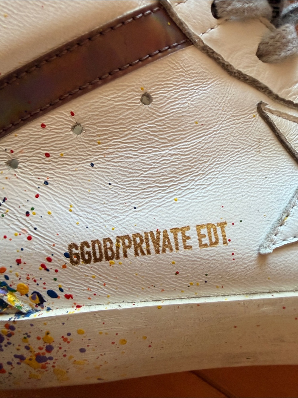 Golden Goose Mid Star Sneakers with Paint Splatter - Picture 2 of 12
